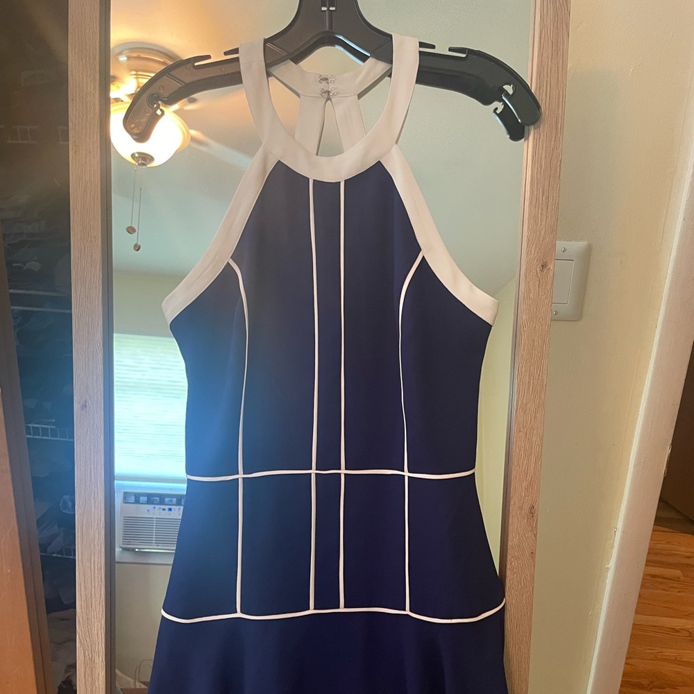 NWT Parker blue mini dress size small